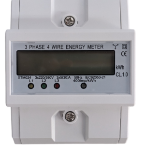 Remarcador trifásico din rail 30A