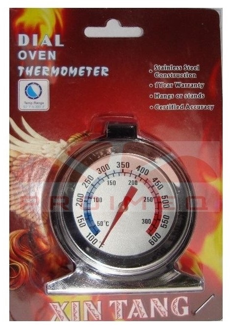 Termometro horno 50 a 300 °C acero